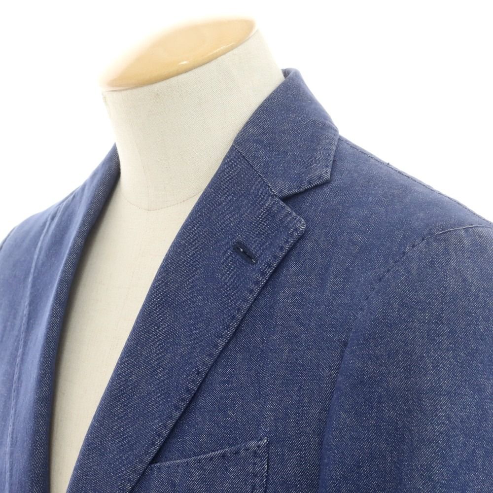 中古】ラルディーニ LARDINI デニム カジュアルジャケット ネイビー