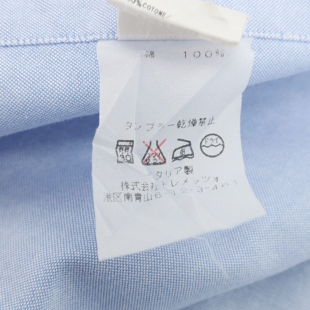 中古】バグッタ Bagutta コットン レギュラーカラー カジュアルシャツ