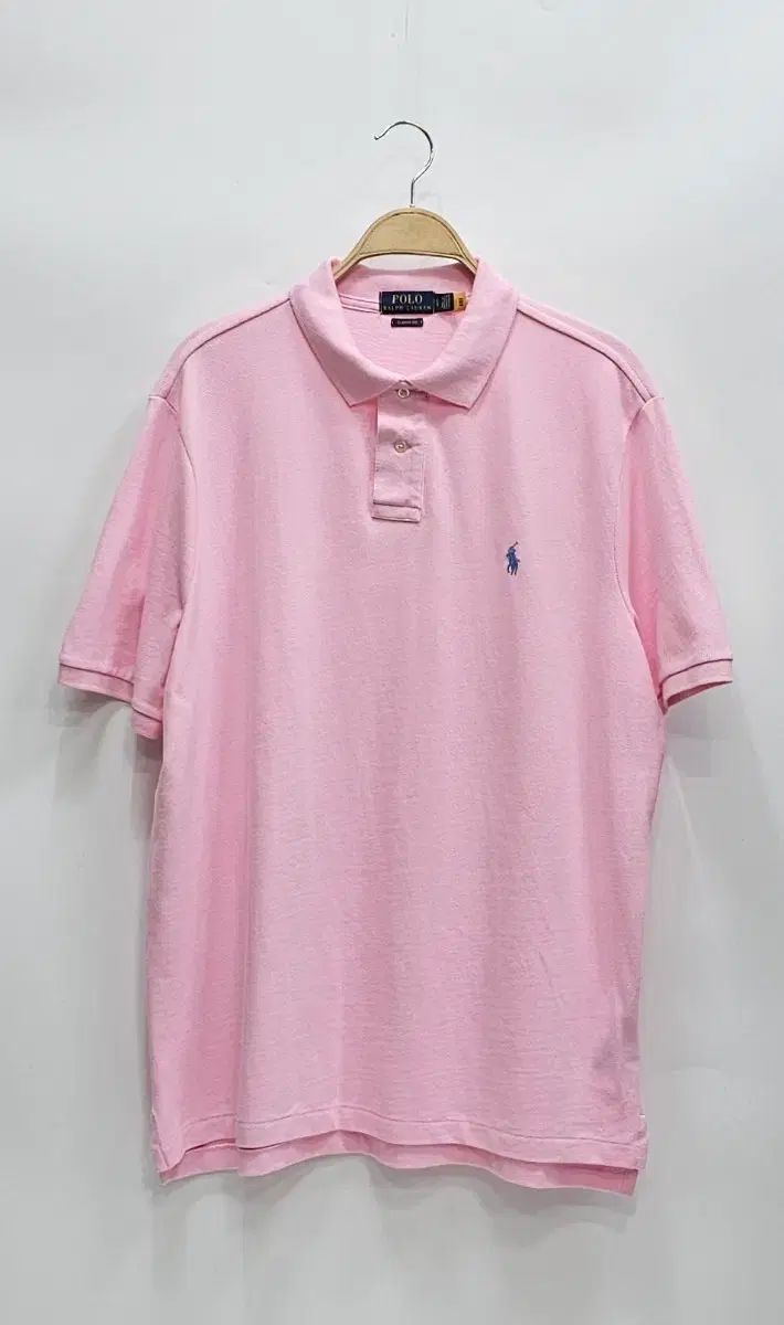 POLO 23SS ポロラルフローレン MESSI メッシ ポロ 半袖 Tシャツ / Lサイズ インディーピンク 7,022円