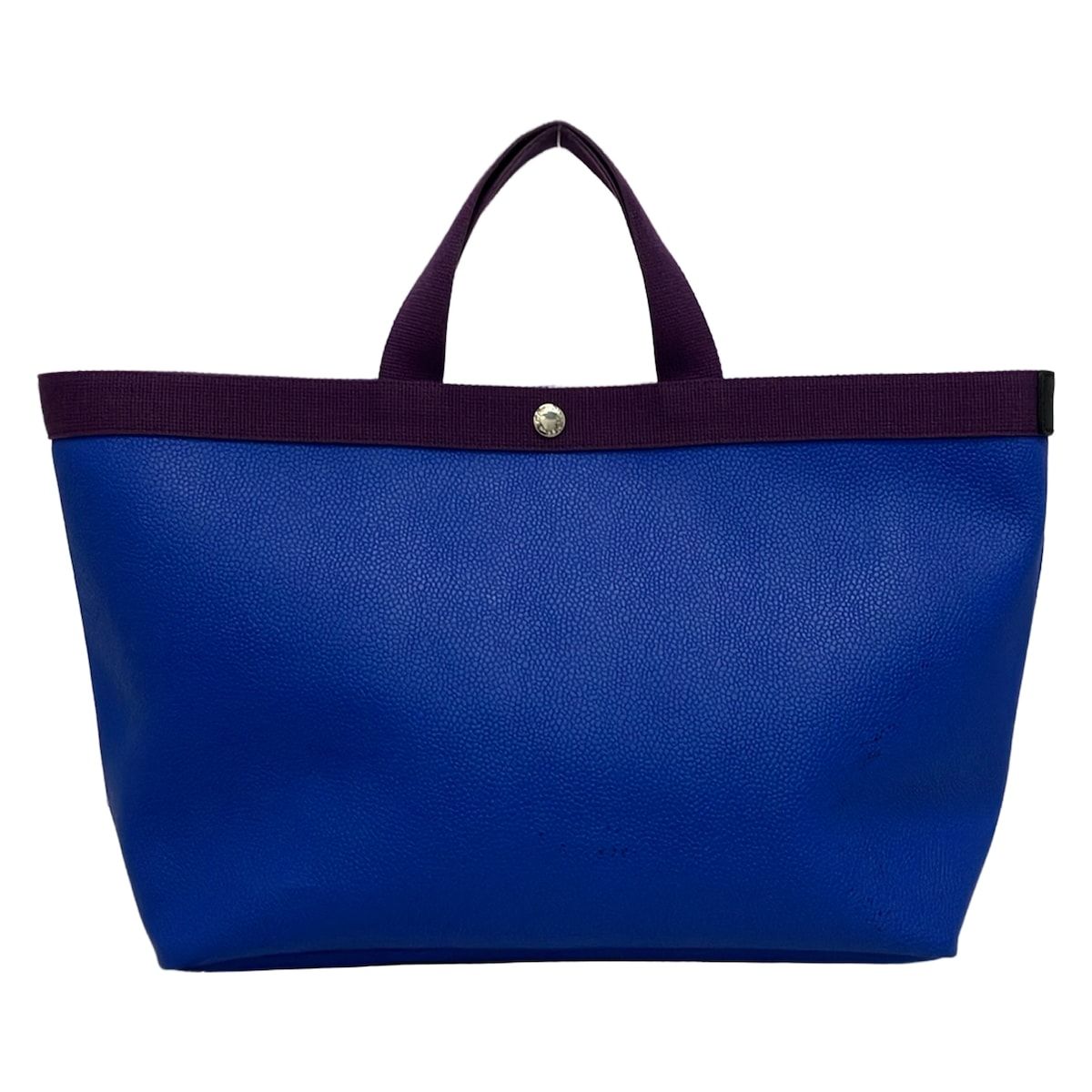 Herve Chapelier トートバッグ パープル Herve Chapelier Tote Bag, Beautiful Condition, Coated Canvas