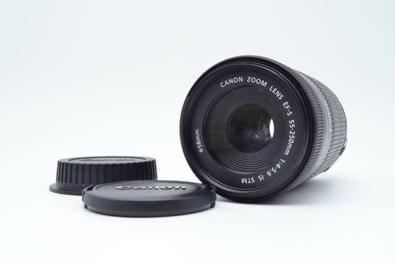 カビあり動作品】Canon EF-S 55-250mm F4-5.6 IS STM 手ぶれ補正 望遠