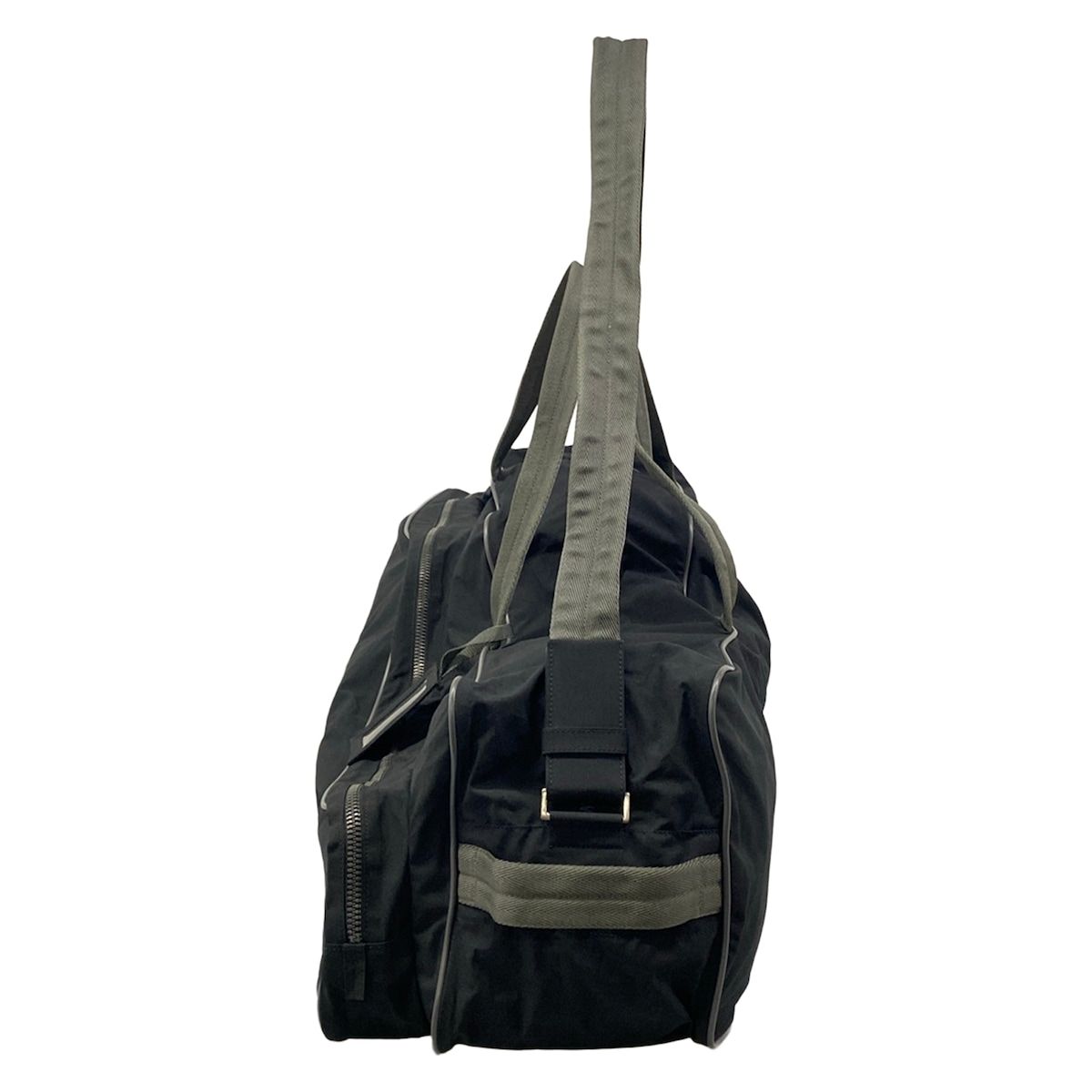 PRADA SPORT(プラダスポーツ) ボストンバッグ - 4V0456 黒×グレー
