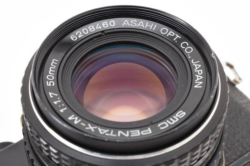 現状品 Pentax ペンタックス MX 黒 ブラック / SMC PENTAX-M 1.7 50mm