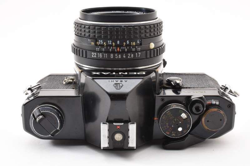 現状品 Pentax ペンタックス MX 黒 ブラック / SMC PENTAX-M 1.7 50mm