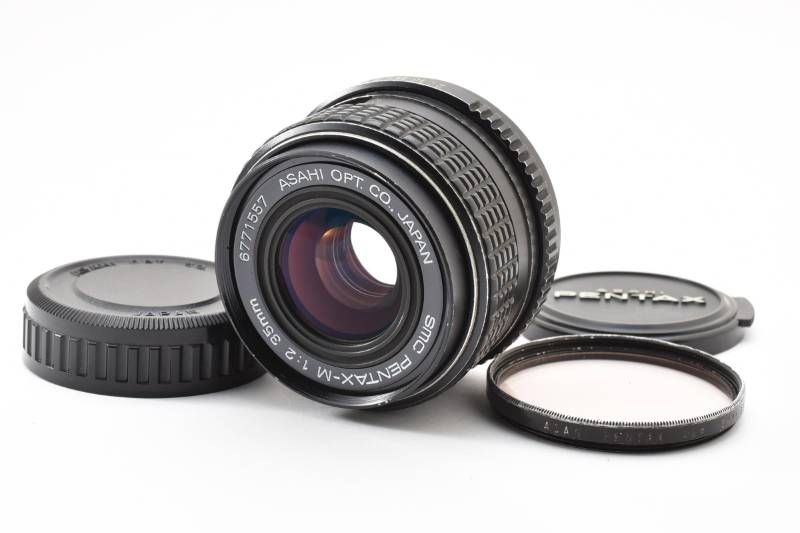 実用光学美品 Pentax ペンタックス SMC PENTAX-M F2 35mm Kマウント MF