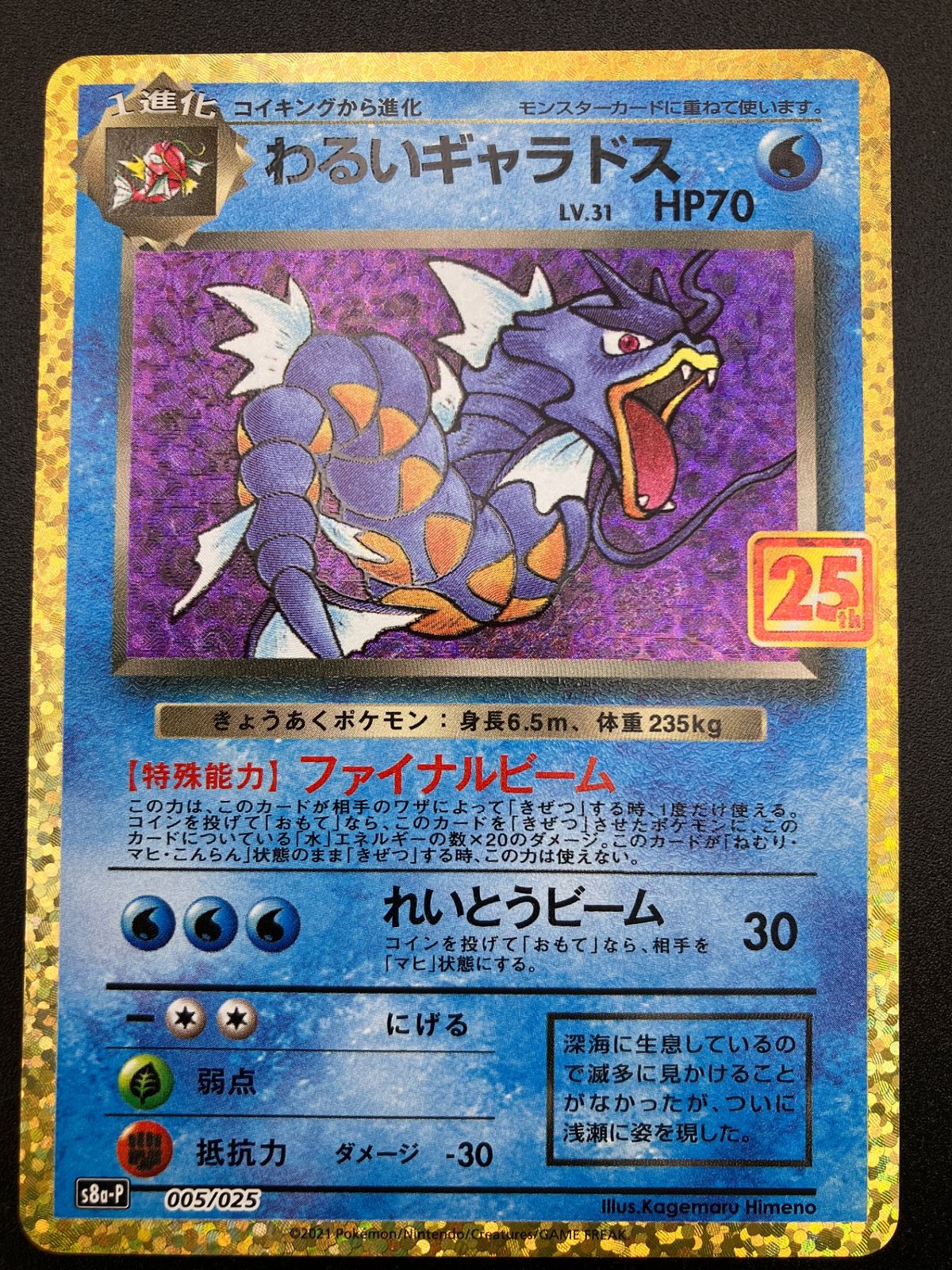 ポケモンカード ポケカOCG わるいギャラドス S8a-P-005 S8a-P プロモ