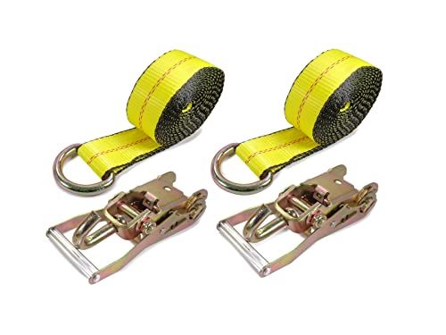 ラッソーストラップ ラチェットタイダウンシステム ロング ワイド ハンドル 1.6トン 2組セット スイベル式 タイヤ固縛as 538f7b5f