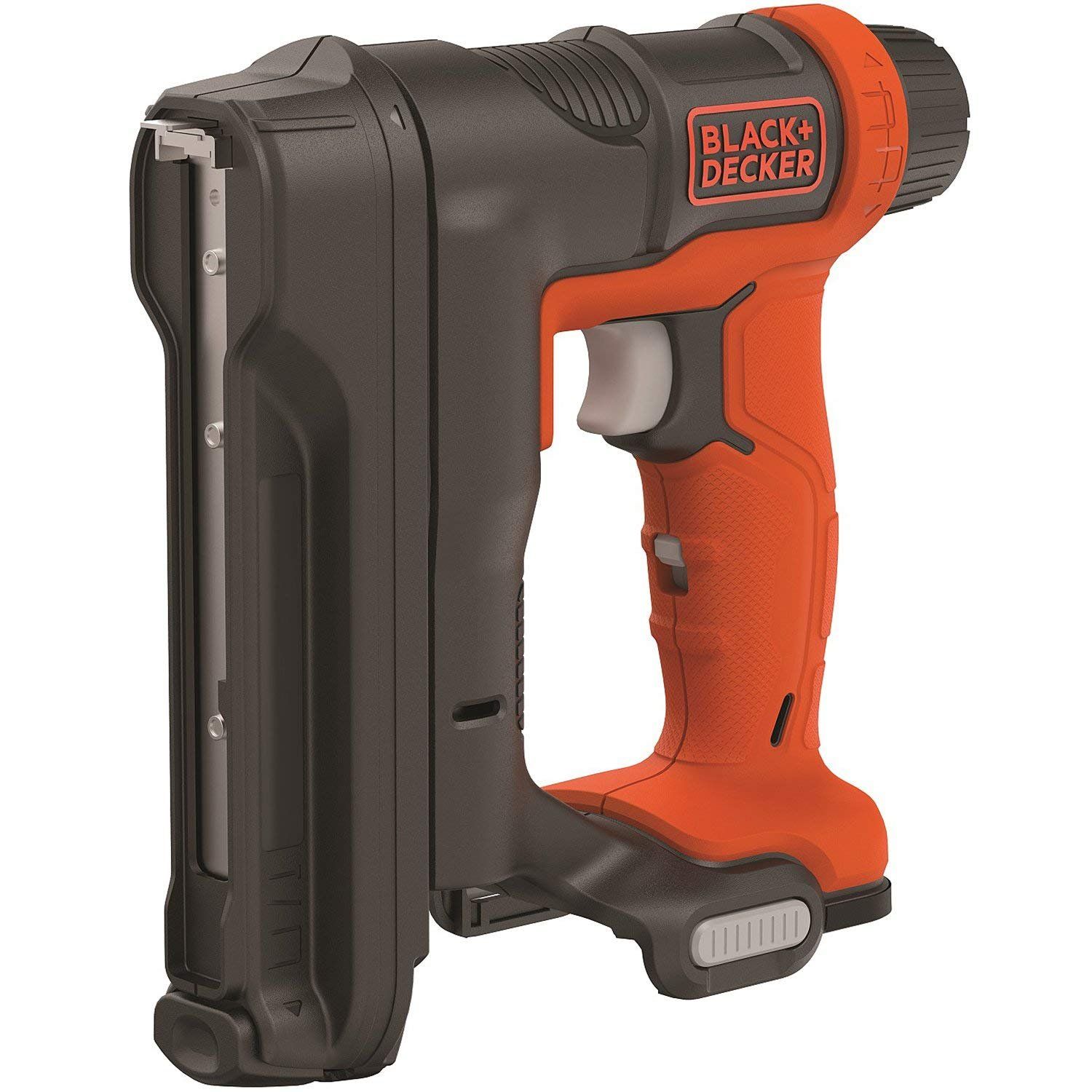 ブラックアンドデッカー(BLACK+DECKER) GoPak コードレス タッカー ネイラー 本体のみ DIY 電動工具 締付 固定工具 深さ変更可能 10.8V BDCT12UBpms
