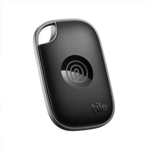 Life360 Tile Pro 電池交換可 ハイスペックモデル ブラック スマートトラッカー スマートタグ 紛失防止タグ 置き忘れ防止 音を鳴らして場所をお知らせ 防水機能Bluetooth接続範囲外でも探せる 縦長 iOS Android 対応 カギpms