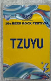 タレントカード TZUYU BEERROCKFESTIVAL TWICE TZUYU ツウィ ビール ロック フェス トレカ 2026 会場限定 台湾