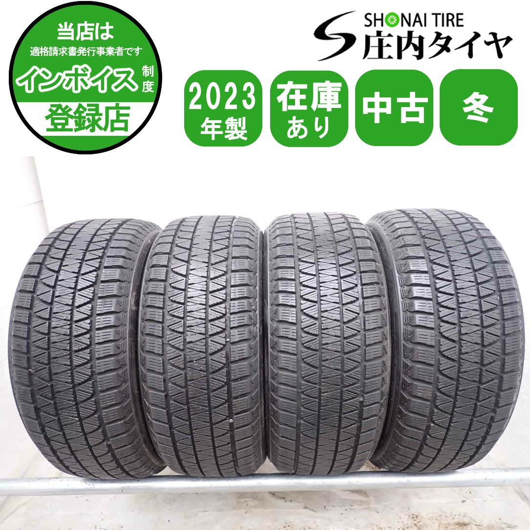 冬4本SET 会社宛 送料無料 235/50R20 100Q ブリヂストン ブリザック DM-V3 2023年製 レクサス NX RX ハリアー ヴァンガード RAV4 NO,W2608 57,697円