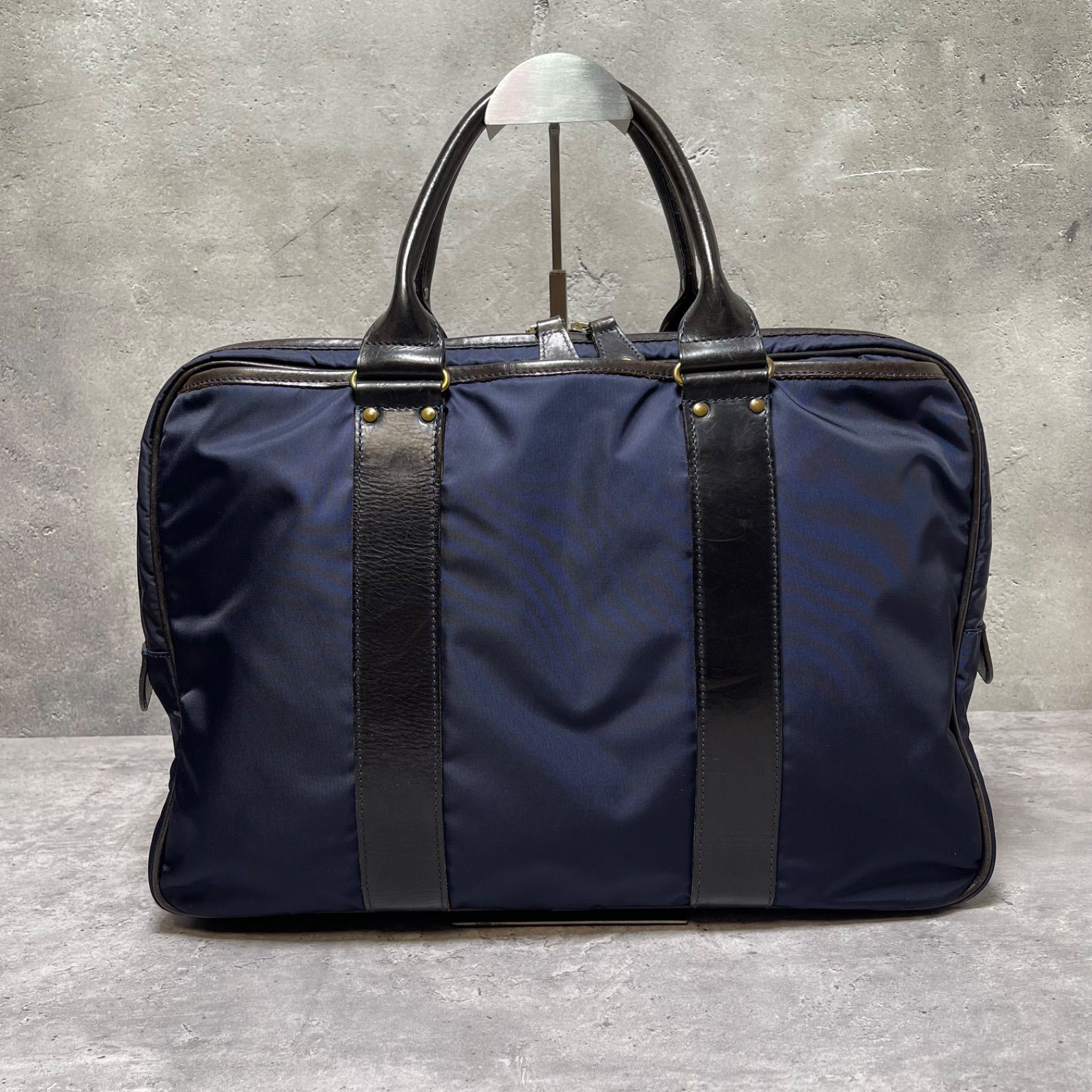 ✨良品✨ Felisi 1882 ビジネスバッグ ブリーフケース ナイロン レザー