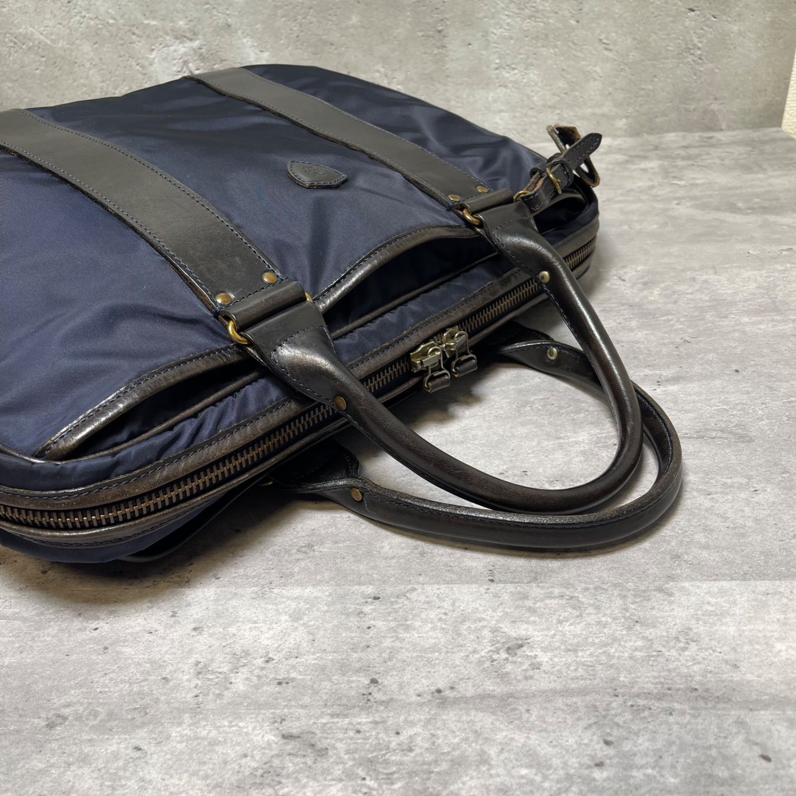 ✨良品✨ Felisi 1882 ビジネスバッグ ブリーフケース ナイロン レザー