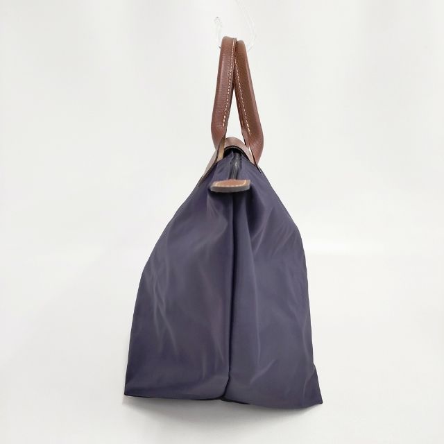 Longchamp ル プリアージュ M トートバッグ パープル ブラウン