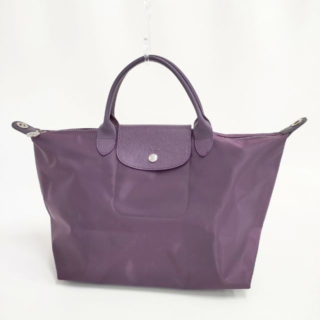 Longchamp ル プリアージュ ネオ M トートバッグ パープル レディース 