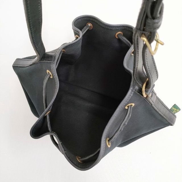 Brady CALDER カルダー 巾着 ショルダーバッグ ブラック レディース