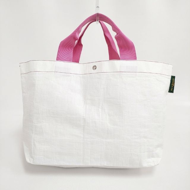 Herve Chapelier マルシェバッグ M 2012PP トートバッグ ホワイト