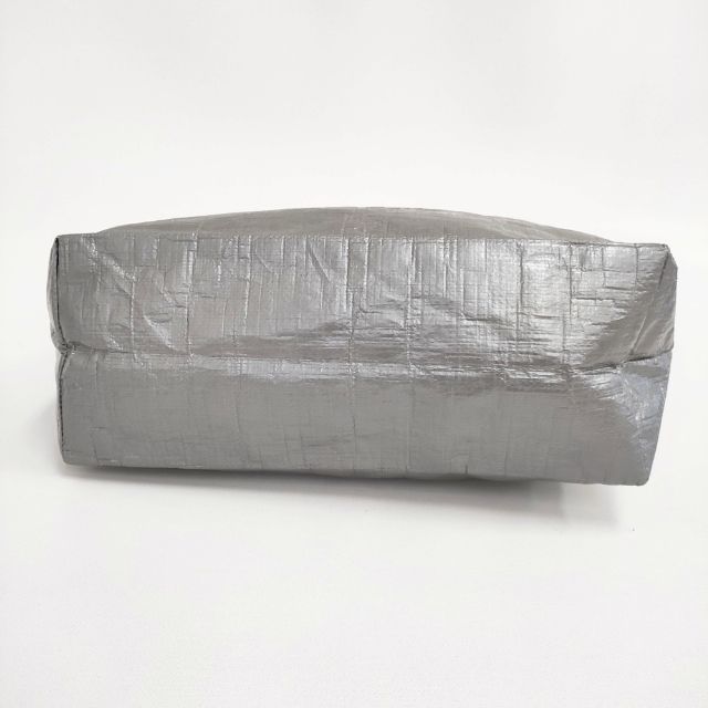 Herve Chapelier マルシェバッグ M 2012PP トートバッグ シルバー