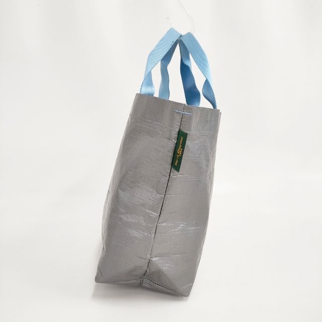 Herve Chapelier マルシェバッグ M 2012PP トートバッグ シルバー