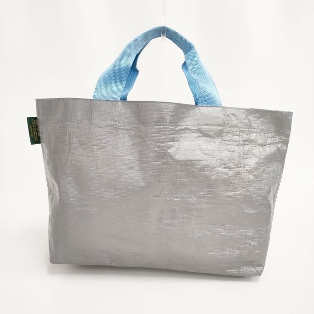 Herve Chapelier マルシェバッグ M 2012PP トートバッグ シルバー