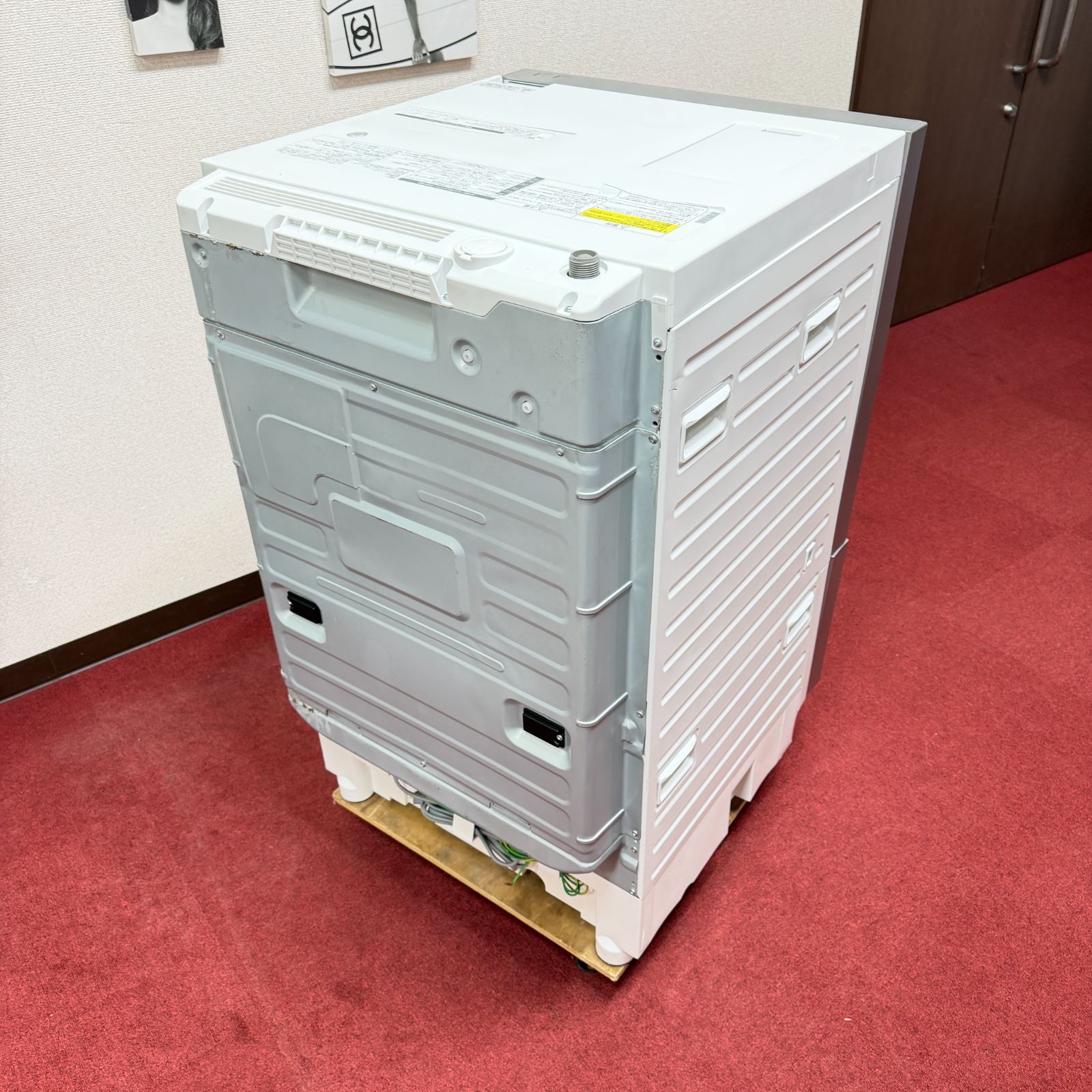 東京23区送料無料 超美品パナキューブルドラム洗濯乾燥機型2016年製
