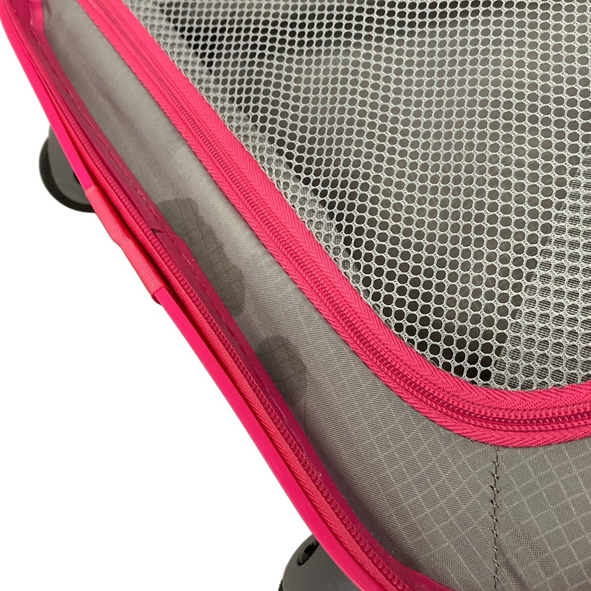 Samsonite(サムソナイト) キャリーバッグ美品 - ピンク×グレー TSA