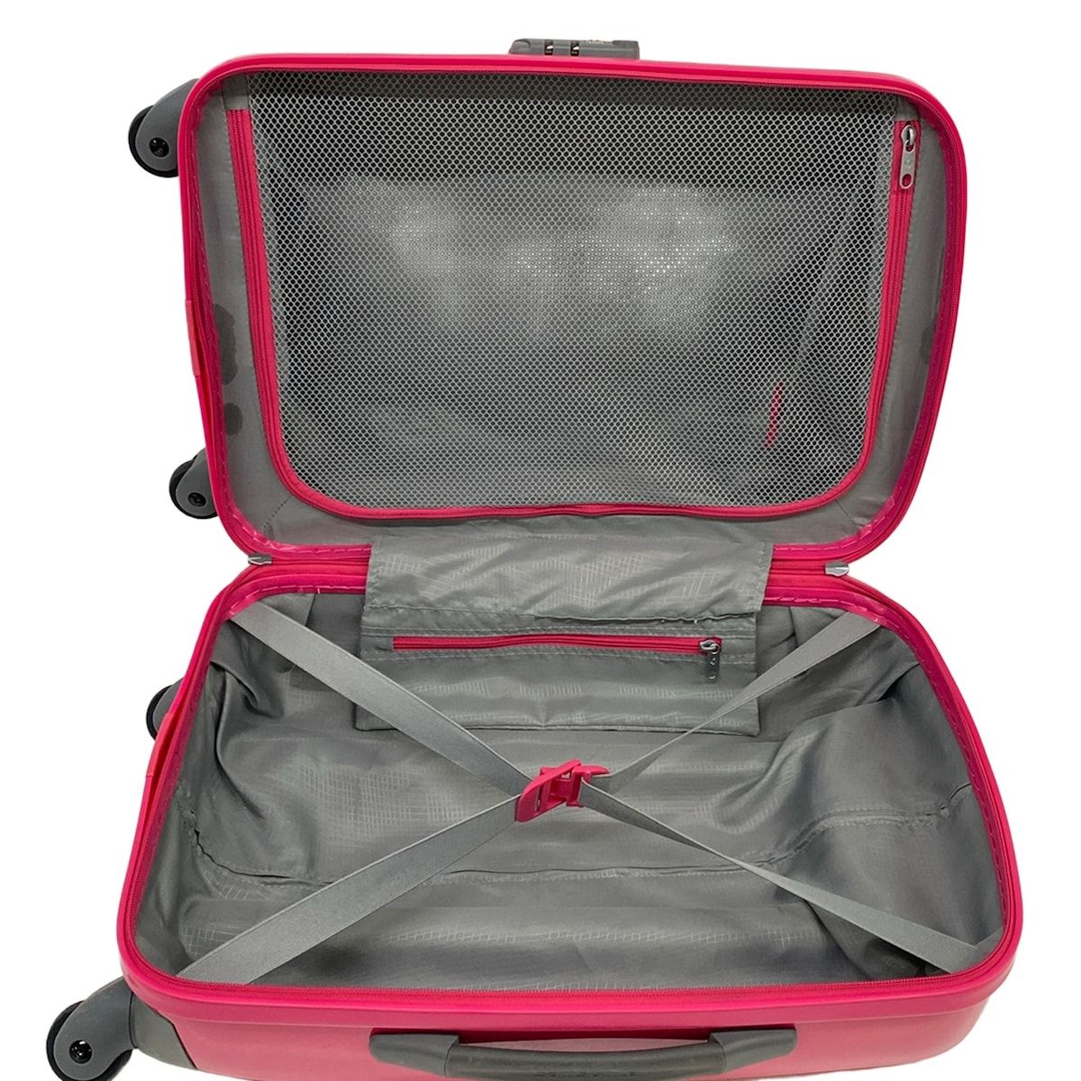 Samsonite(サムソナイト) キャリーバッグ美品 - ピンク×グレー TSA