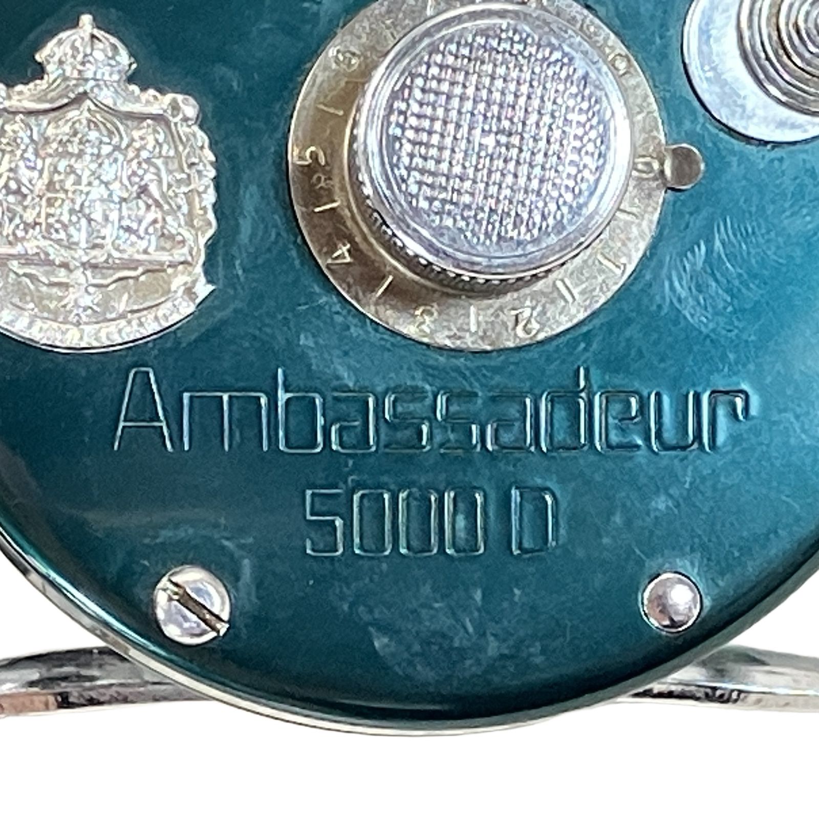 ABU Ambassadeur 5000D ベイトリール グリーン 1973年頃製造