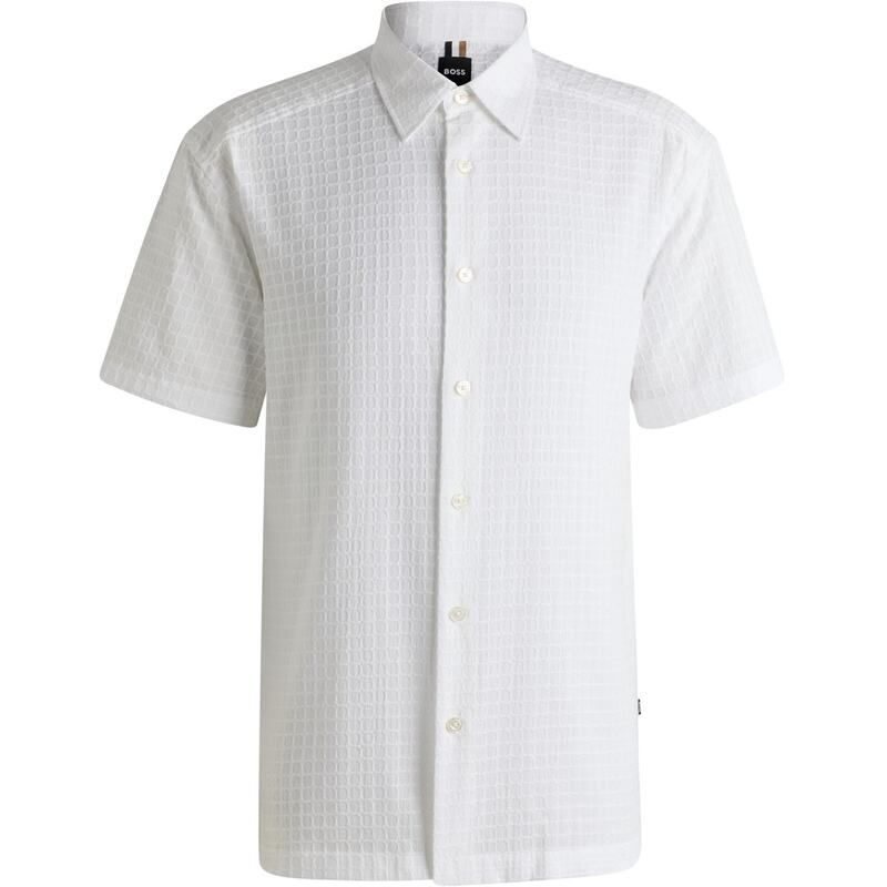 ボス メンズ トップス シャツ Boss CCORYSH252 10271021 01 White 100 ホワイト