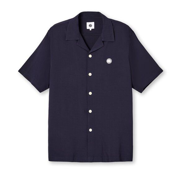 プレティグリーン メンズ トップス Tシャツ Pretty Green Plain Short Sleeve Shirt Navy ネイビー