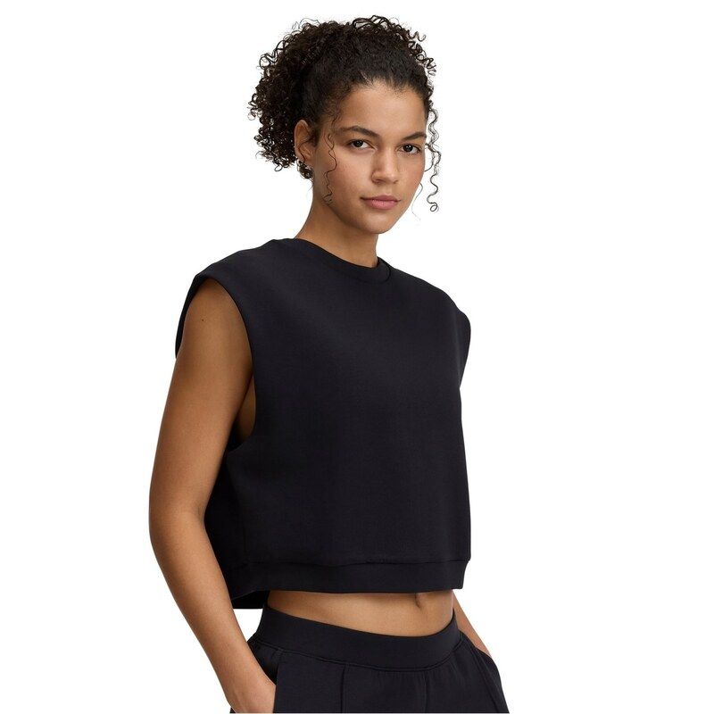 アンダーアーマー レディース アウター パーカー・スウェット Under Armour Unstpbl Flce T Ld99 Black ブラック