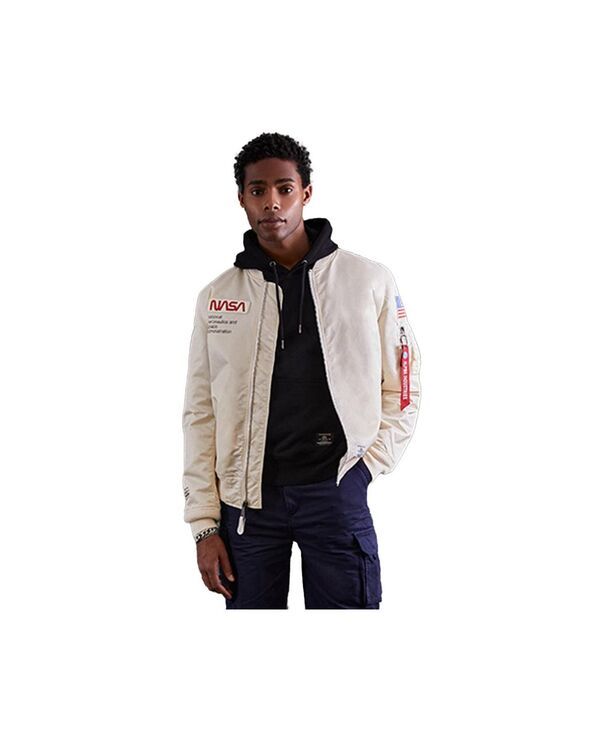 アルファインダストリーズ メンズ アウター ジャケット・ブルゾン ジャケット Alpha Industries Mens L2B Nasa Gen II Flight Jacket Off white 37,570円