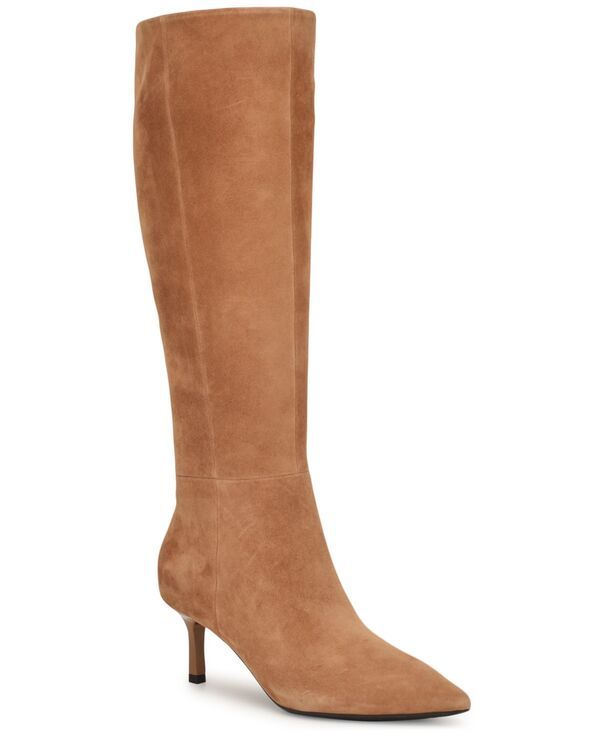 ナインウェスト レディース シューズ パンプス トール ブーツ Nine West Womens Kimdee 9X9 Tall Stiletto Dress Boots Regular Wide C