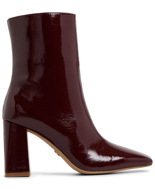 アルド レディース シューズ ブーツ・レインブーツ ALDO Womens Vellamo Square Toe Dress Booties Bordo Patent アルド レディース シューズ ブーツ・レインブーツ ALDO Womens Vellamo Square Toe Dress Booties Bordo Patent