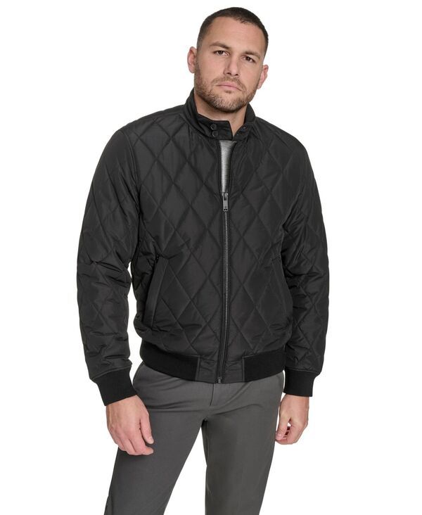 ドッカーズ メンズ アウター ジャケット・ブルゾン キルティング ジャケット Dockers Mens Quilted Bomber Jacket Black ブラック 26,128円