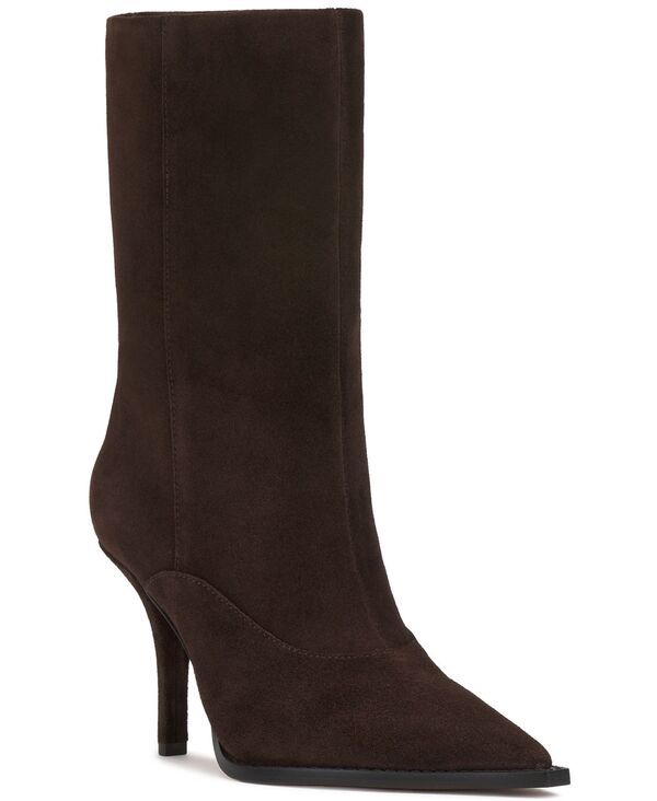 ヴィンスカムート レディース シューズ ブーツ・レインブーツ Vince Camuto Womens Presca Stovepipe Dress Booties Brownie Suede 15,525円