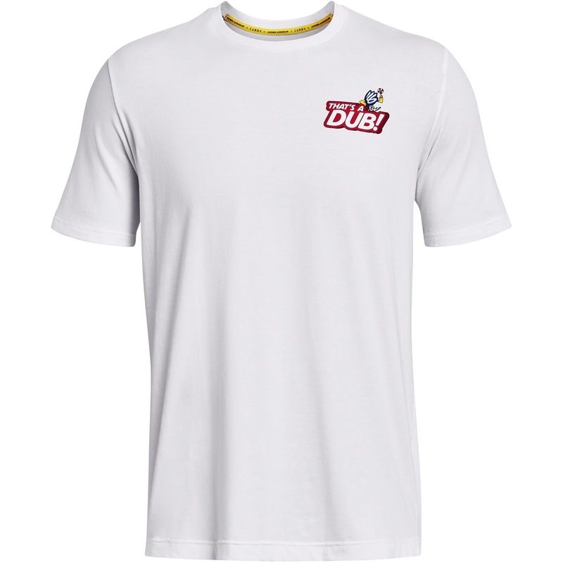 アンダーアーマー メンズ アウター ジャケット・ブルゾン Tシャツ Under Armour Curry Goat Tee Sn41 WhiteTaxi ホワイト