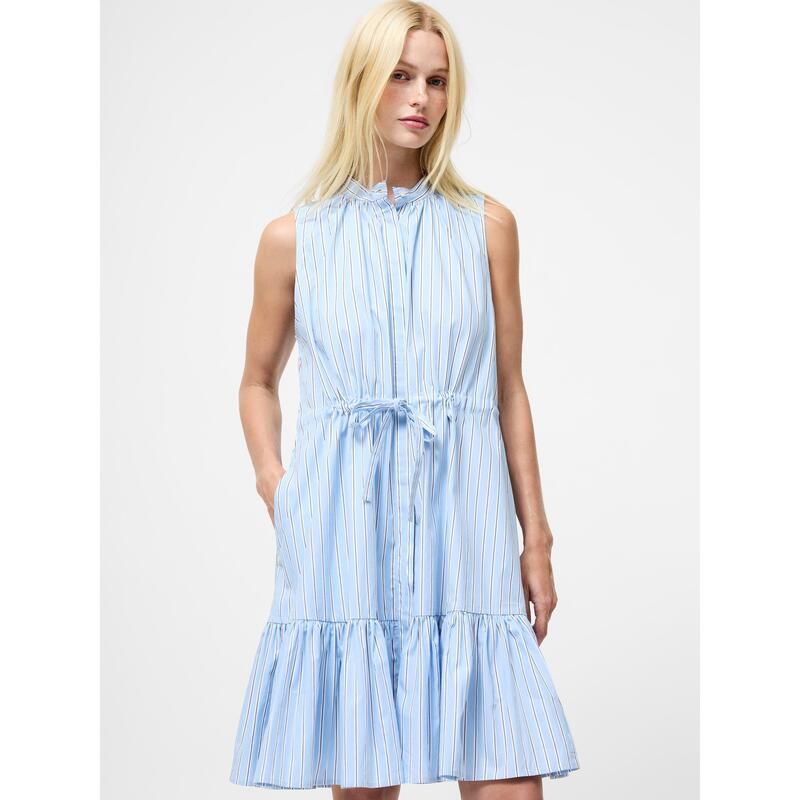 フレンチコネクション レディース トップス ワンピース ミニ シャツ French Connection Womens Era Shirt Mini Dress Blue ブルー