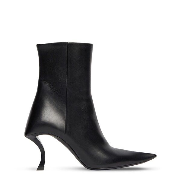 バレンシアガ レディース シューズ ブーツ・レインブーツ BALENCIAGA Hourglass Booties Black ブラック