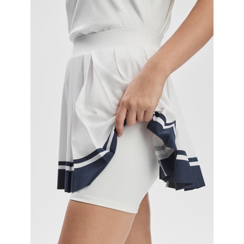 バーレイ レディース ボトムスカート Varley Womens Mariam Tennis Dress white bl night ホワイト