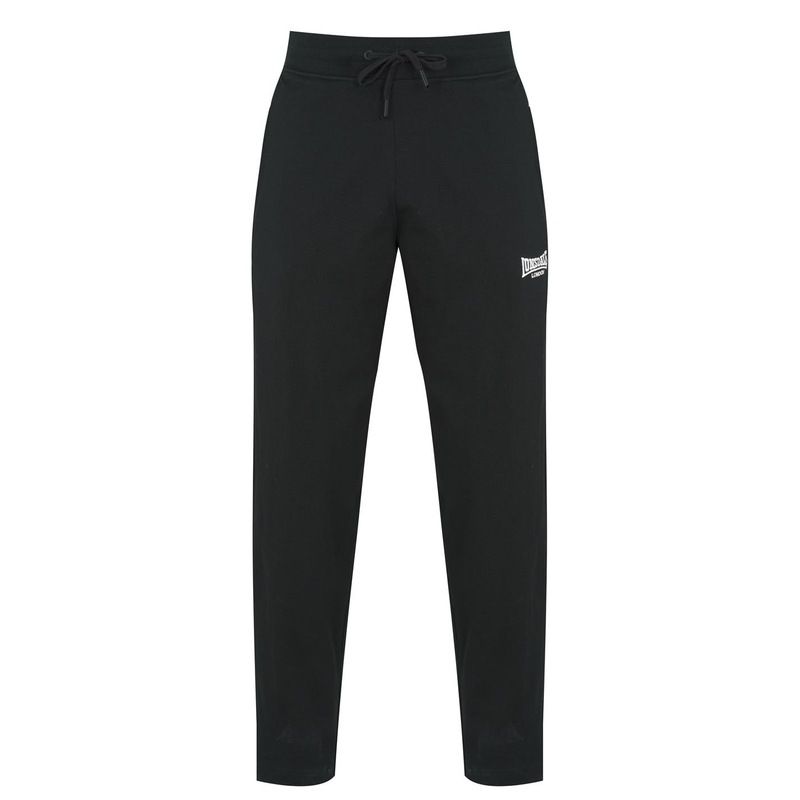 ロンズデール メンズ ボトムス カジュアルパンツ ジョガーパンツ Lonsdale Lightweight Joggers Mens Black ブラック
