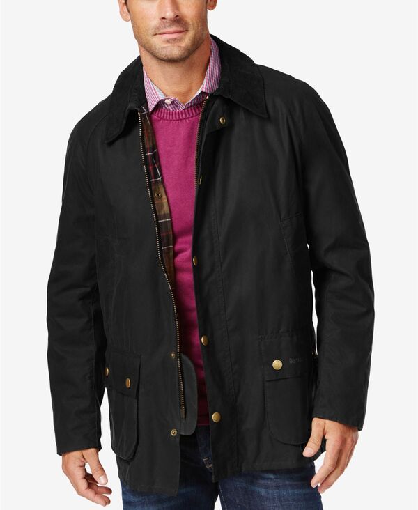 バブアー メンズ アウター ジャケット・ブルゾン Barbour Mens Ashby Wax Jacket Black ブラック