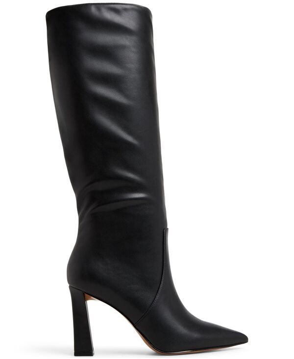アルド レディース シューズ ブーツ・レインブーツ ALDO Womens Nathalee Knee High Pointed Toe Boots Black Smooth ブラック