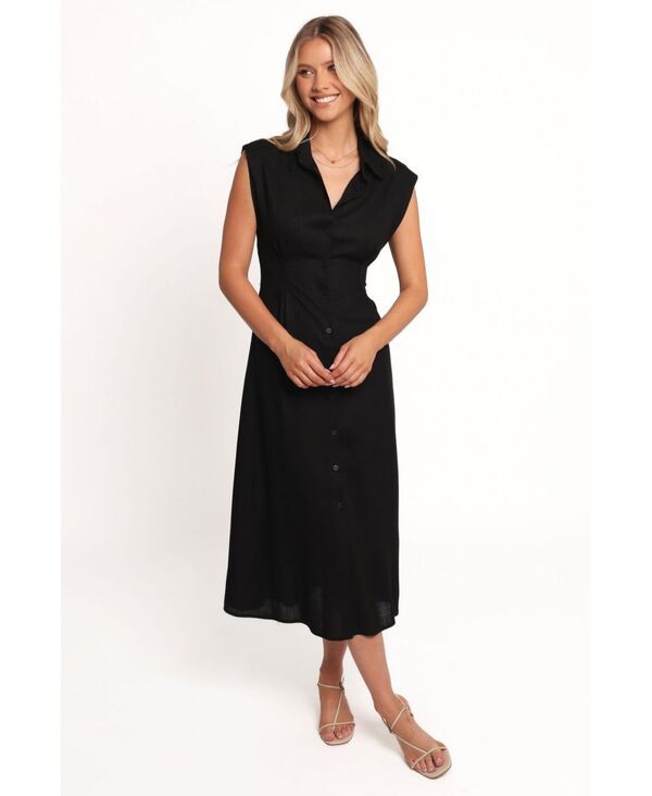Petal and Pup レディース トップス ワンピース ミディワンピース ミディ Petal and Pup Womens Cami Midi Dress Black ブラック