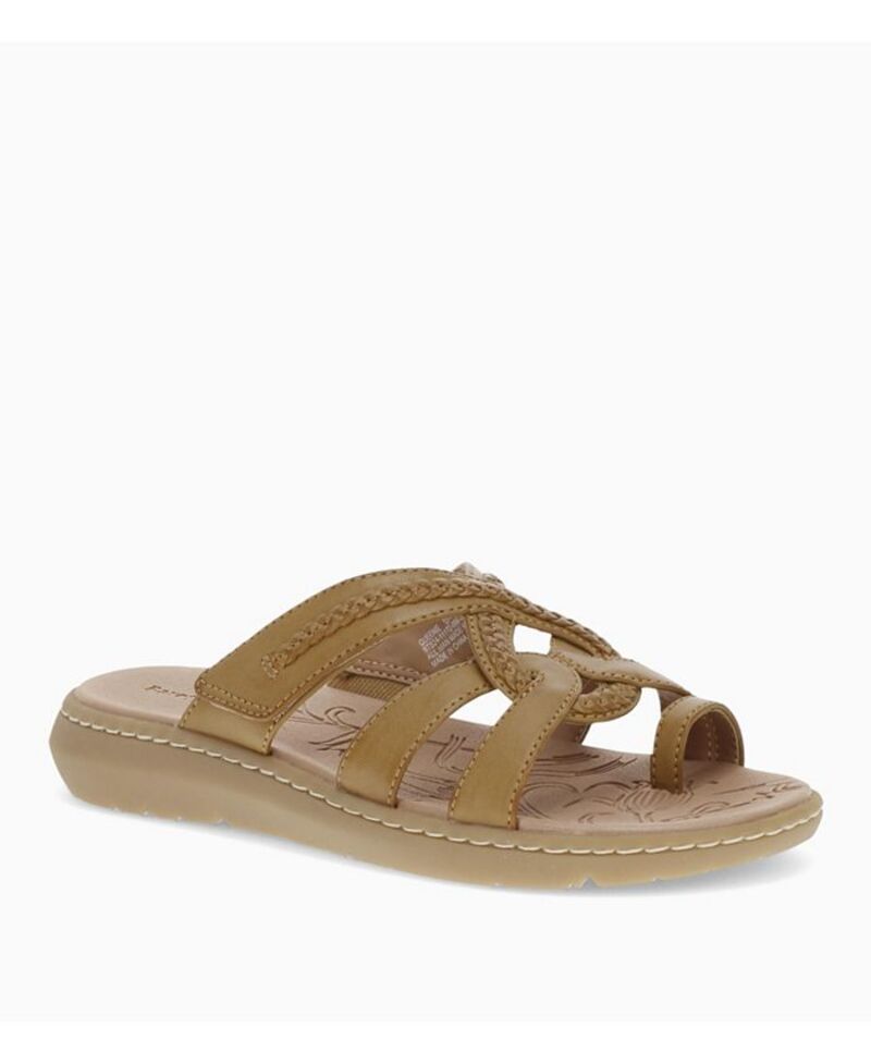 ベアトラップス レディース シューズ サンダル Baretraps Womens Queenie Flat Sandals Caramel