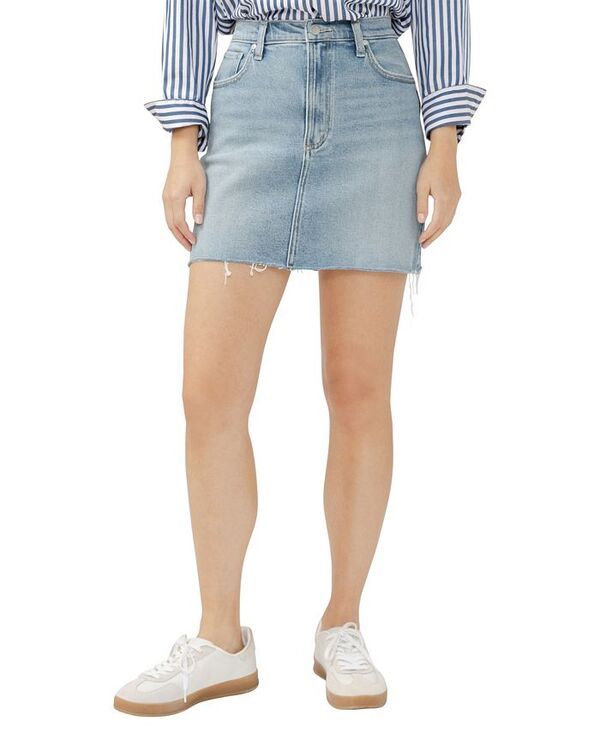 シルバー ジーンズ レディース ボトムス スカート ミニ デニム Silver Jeans Co Womens Denim Mini Skirt Indigo インディゴ