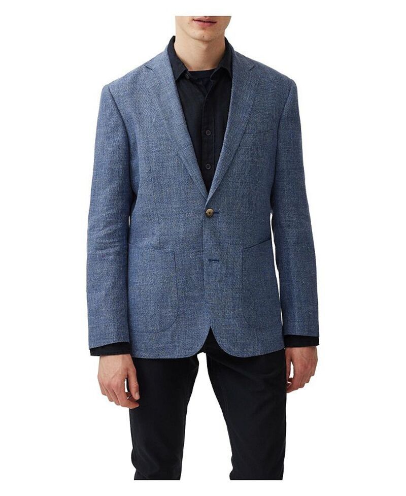 ロッドアンドグン メンズ アウター ジャケット・ブルゾン ブレザー Rodd Gunn Mens The Cascades Sports Fit Blazer Marina blue ブルー