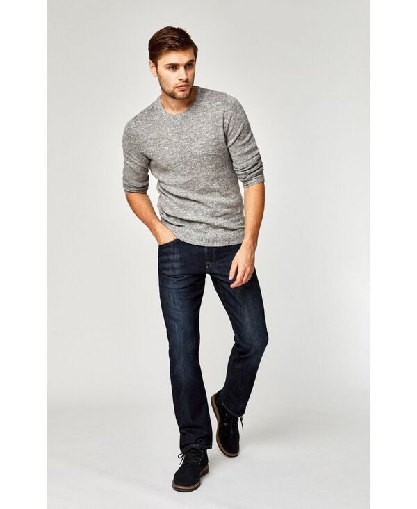 マーヴィ ジーンズ メンズ ボトムス デニムパンツ ストレート Mavi Jeans Mens Matt Mid Rise Relaxed Straight Leg In Deep Stanford