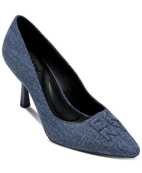ダナ キャラン ニューヨーク レディース シューズ パンプス DKNY Womens Nella Slip On Mid Pumps Dark Blue ブルー