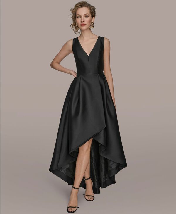 ダナ キャラン ニューヨーク レディース トップス ワンピース Vネック アシンメトリー ノースリーブ Donna Karanew York Womensleeveless Asymmetrical